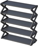 Portable Shoe Rack - Black- Recommended